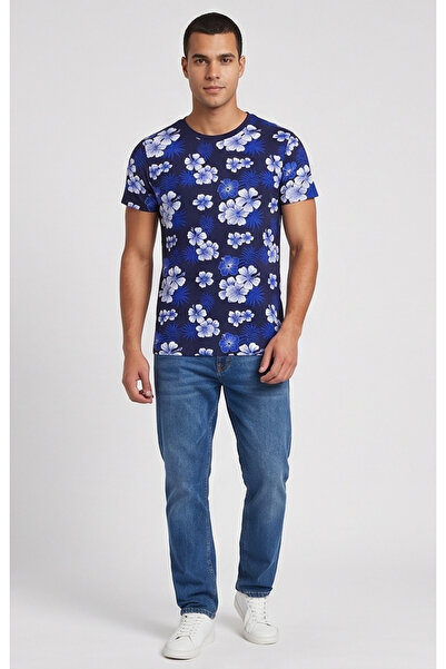 Collezione Men's 100% Cotton Premium Flexible Textured T-Shirt