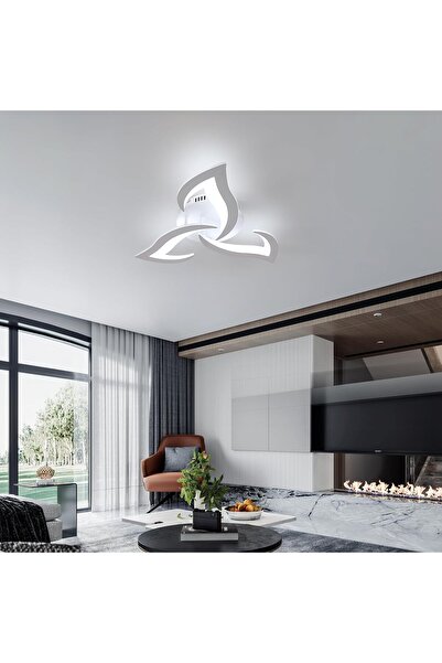 RFAN Candelabru LED RFAN, Model R9176/3A1, cu Telecomandă, 3 Tipuri de Lumină...