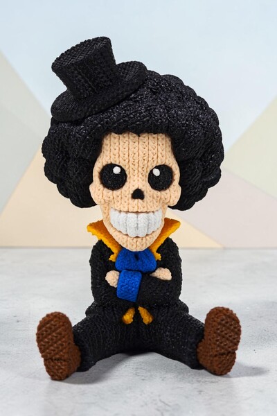 Hunga One Piece - Brook - Yün Örgü Görünümlü Figür
