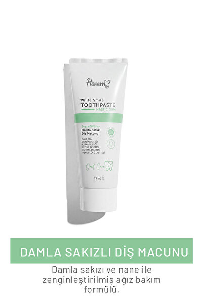 homm bitkisel Damla Sakızlı Diş Macunu - 75 Ml