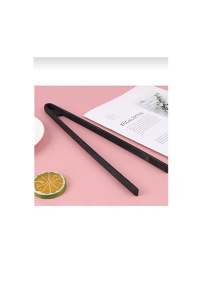Empressco High-Quality Black and Gray Silicone Tongs, Strong and Durable for Use