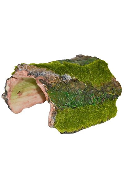 Classica Decor acvariu scoarta lemn copac cu moss 10 cm