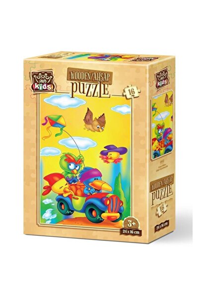 Heidi Toy Art Kids Crazy Kites 16 Piece Wooden Puzzle 5853