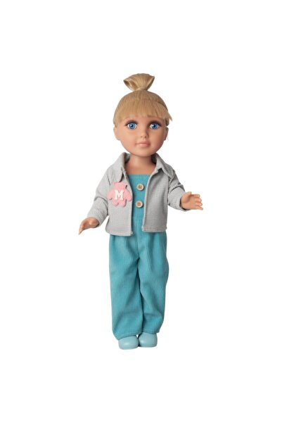 GIMASE , Papusa Bianca Casual 46 cm Cu Tinuta Sport Si Accesorii, Papusa Fash...