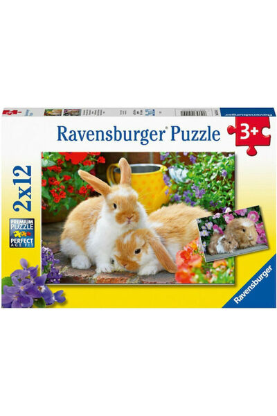 RAVENSBURGER Παιδικό Παζλ Γλυκά Ζωάκια για 3+ ετών 24 τεμάχια