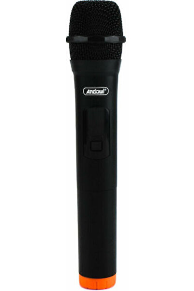 Andowl Ασύρματο Μικρόφωνο Καραόκε Q-MIC555 Q-MIC555 Μαύρο