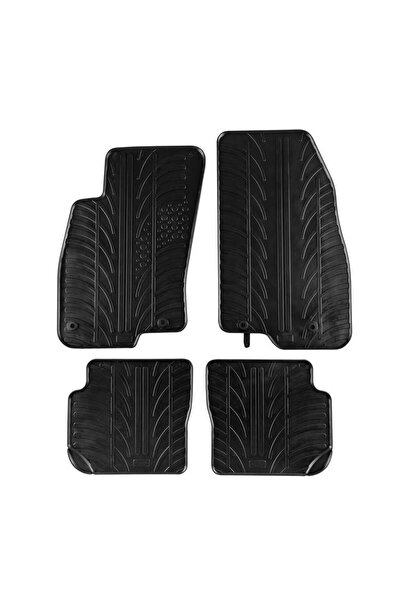Gledring Πατάκια Αυτοκινήτου 0139 Fiat Punto Evo 2010-2014 Μαύρα 4 Τεμάχια (C...