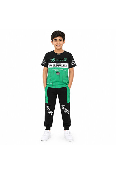 Generic Boy's Sports Suit T-Shirt and Trousers