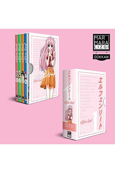 Marmara Çizgi Yayınları Elfen Lied 01-04 Set (Kutulu)