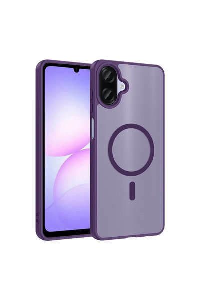 tekno grup Galaxy A07 Case Magsafe with Camera Protection Matte Anti-Fingerpr...