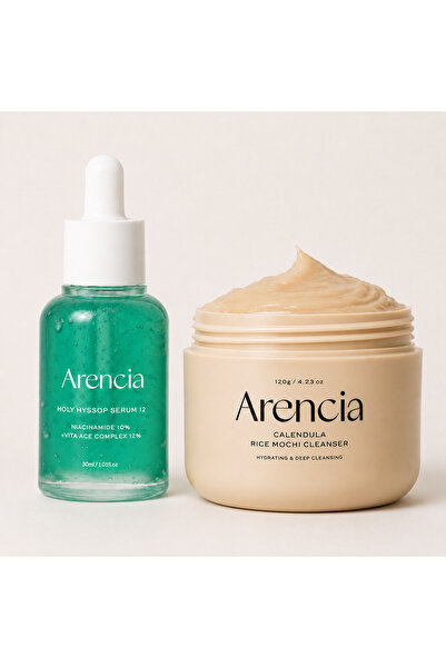 Arencia Brightening & Purifying Collection – Rice Cleanser with Calendula, Hy...