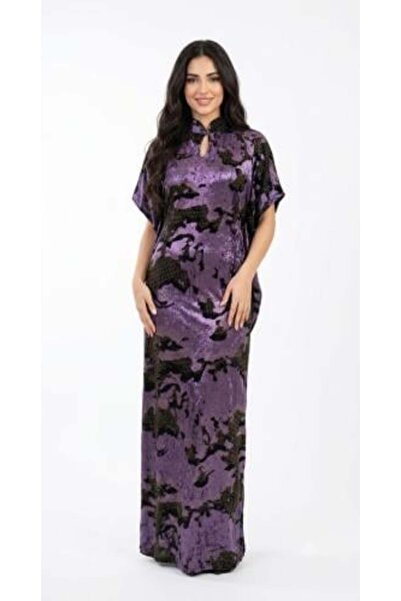 1111112 Modern Luxury Women's Jalabiya – Purple Edition
