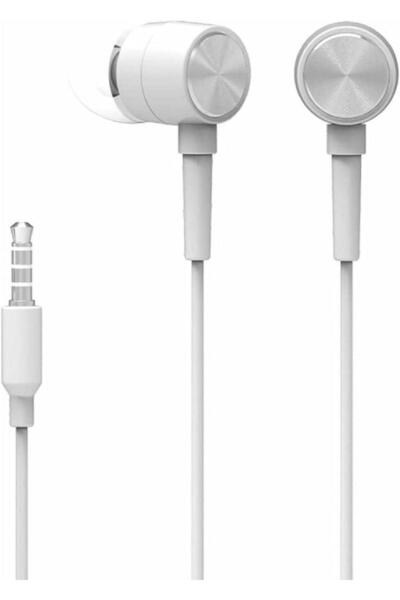 Universal سماعات الأذن السلكية HP DHH-1111-WT مع ميكروفون ومقبس 3.5 ملم باللو...
