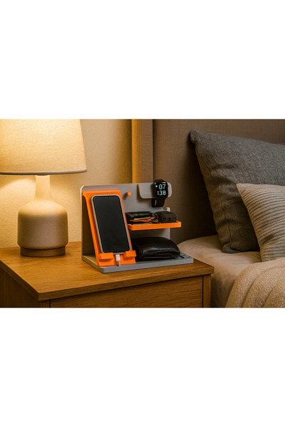 Memania Co Smartwatch and Phone Holder Stand / a Watch Compatible
