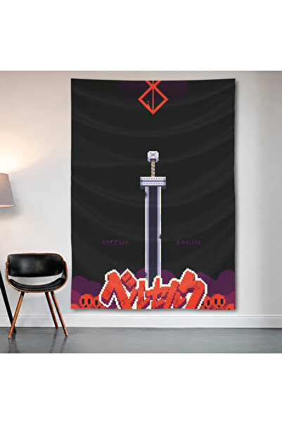 Geek Cultcha Berserk Dragonslayer Sword Wall Covering Wall Tapestry First Qua...