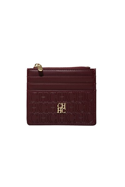 Ch New Luxury Women's Letter Card Holder Wallet with Zipper Coin Purse