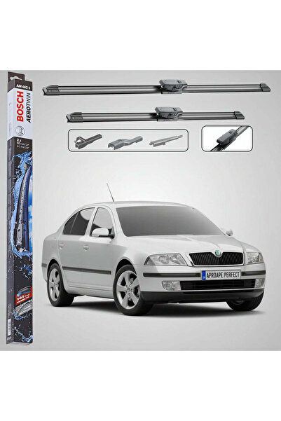 Bosch Σετ Υαλοκαθαριστήρων Παρμπρίζ για Skoda Octavia II (1Z3) Hatchback 2004...