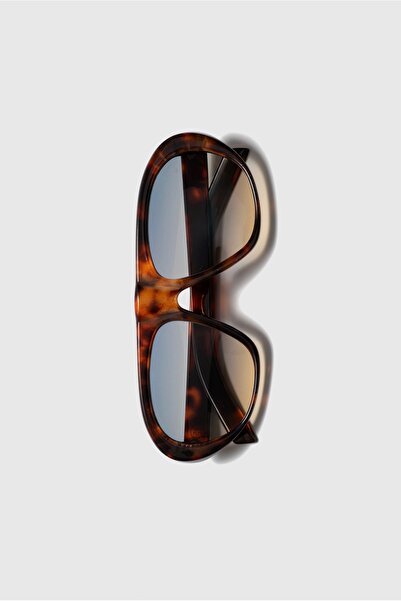 REN EYEWEAR Vigore Oversized Bone Sunglasses Oversize Brown Gradient Colorful...