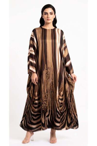 orastelle The Oasis Silk Abaya