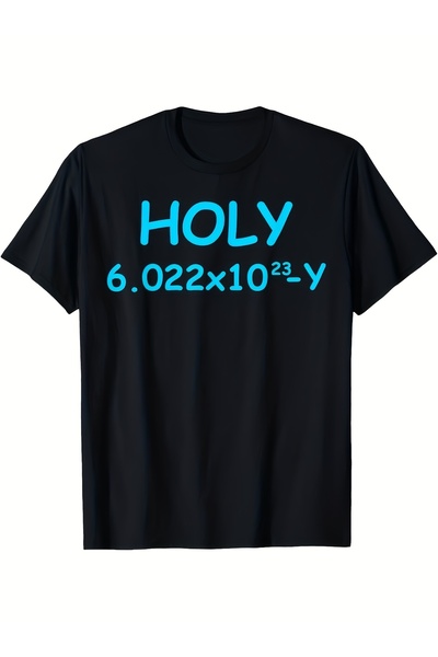 135 Oh My Gosh, Avogadro Pun Fun Chemistry Teachers, Breathable Black T-shirt...