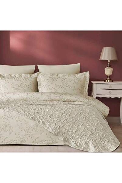 Taç Veronelle Double Bed Cover Duvet Cover Set Beige