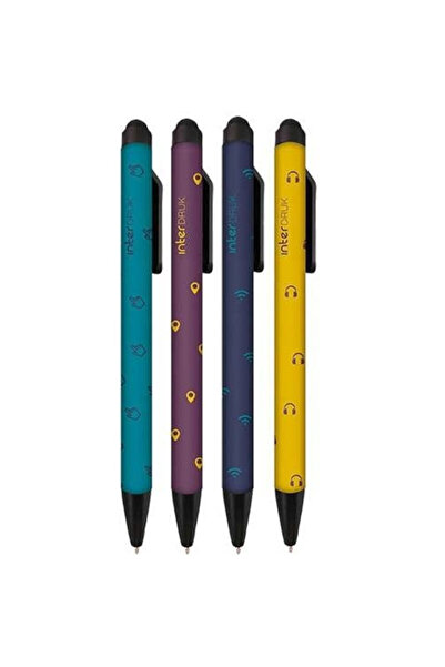 Interdruk Pix/pen gel-ulei Icon, varf 0,5 mm, cerneala albastra, albastru, 24...