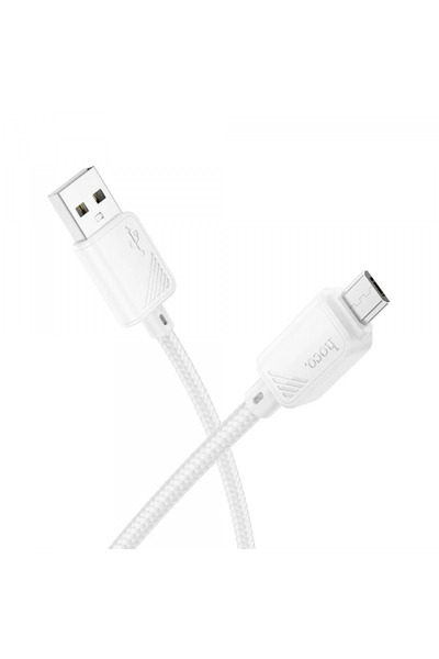 Hoco Cablu Date si Incarcare USB-A - microUSB X113, 18W, 1m, Alb