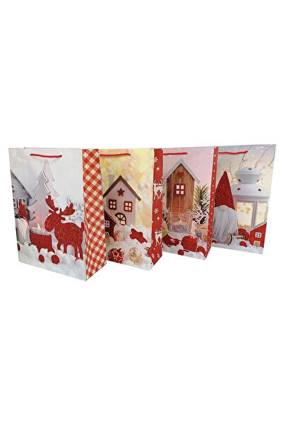 OEM Punga cadou ADAR multicolor 32x26x10cm glitter