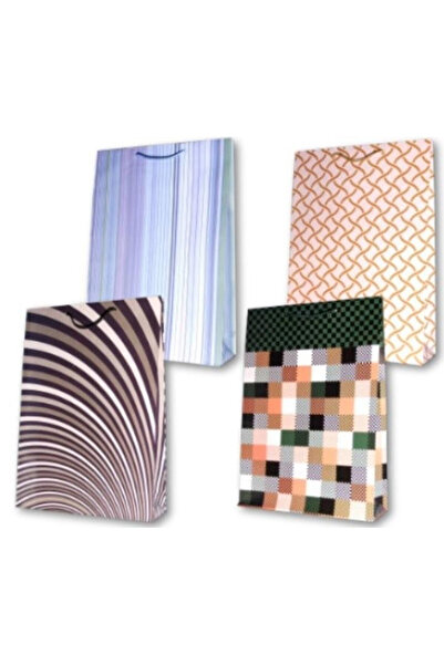 OEM Panorama, Geanta cadou din hartie laminata PL-9, decorativa, mare, Multic...