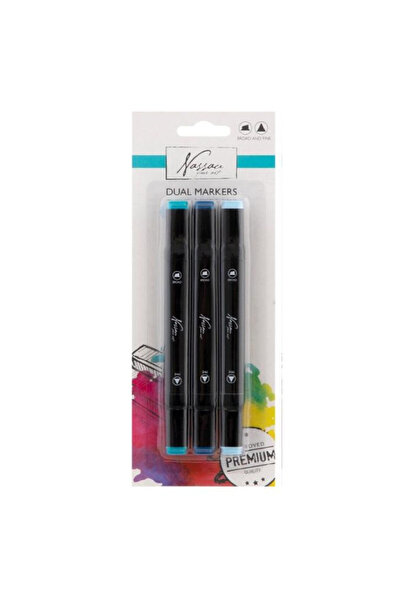 Icom Markere alcoolice Dual Markers, 2 varfuri (fin si lat), cerneala pe baza...