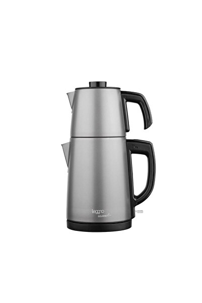 Leggno Gourmet Pro Paslanmaz Çelik Çay Makinesi Füme