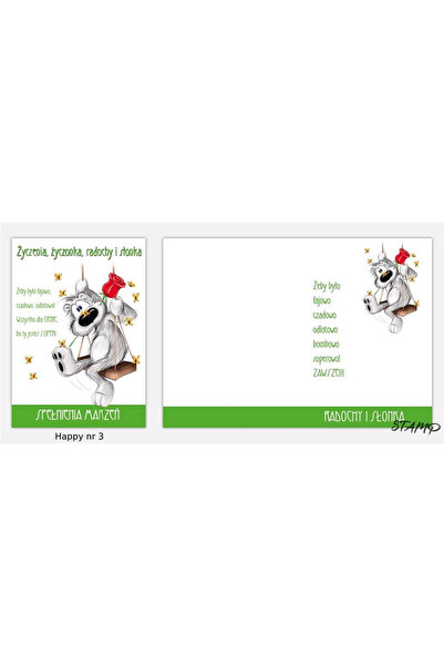 STAMP Felicitare Karnet Happy B6 multicolor 12.9x18.2cm set