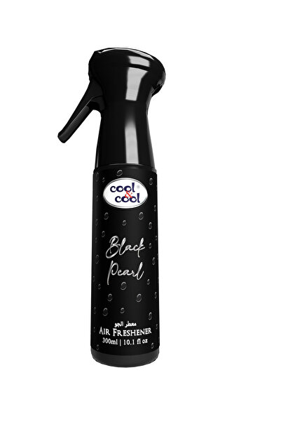 COOL & COOL Air Freshener Black Pearl 300 ML - Long-Lasting, Safe, Non-Toxic,...