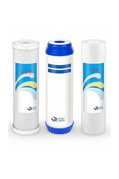 JSA 3-stage water filter replacement, high-efficiency purification filter set...