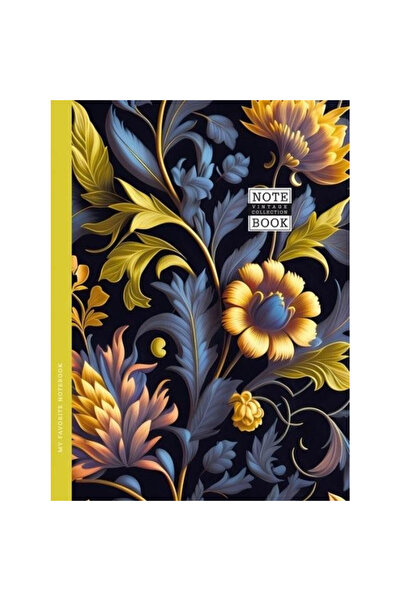 Fresh Caiet decorativ 143x200 mm 64K grilă coperta rigidă Flora