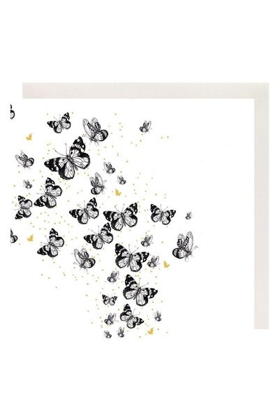 Clear Creations Felicitare Motive fluturi multicolor 15.7x15.7cm