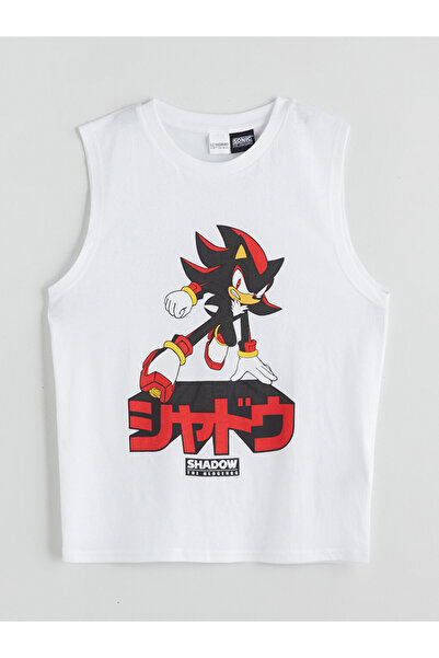 LC Waikiki Αγορίστικο Φανελάκι με Στάμπα Sonic