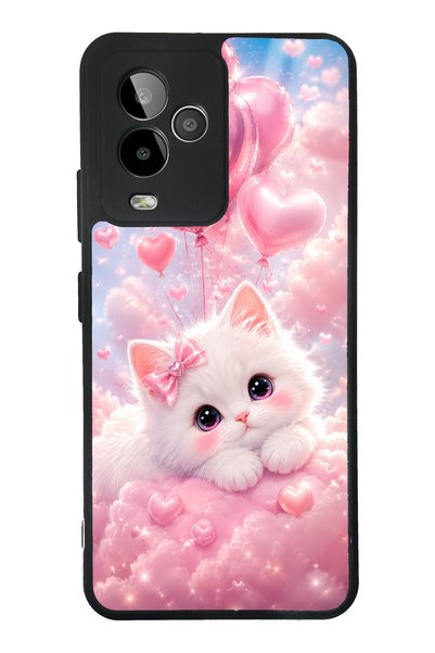 Spoyi حافظة هاتف لامعة بتصميم Gm 24 Pro Cupid Cloud Kitty
