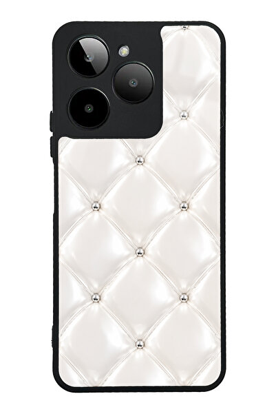 Spoyi Gm Era 30 Ivory Diamond Cushion Tasarımlı Glossy Telefon Kılıfı