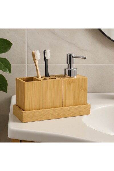 Vichy BAMBU BANYO AKSESUARI SETİ BR-6710 3 PRÇ x24