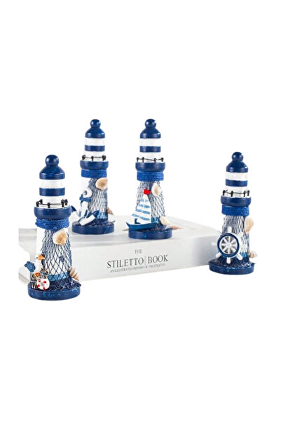 OEM 1 buc. far mini din lemn cu decor pentru casa in stil mediteranean