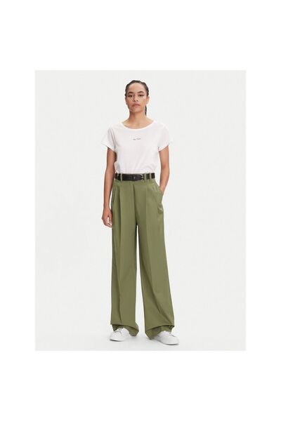 Marc O Polo Pantaloni de damă din material textil 506034110105 Verzi