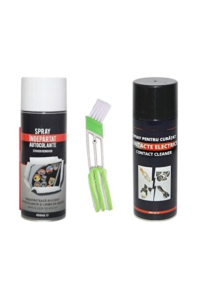 YUPY ®   Accesorii pentru detailing: perie 2-în-1 cu peri moi și 3 lame din m...