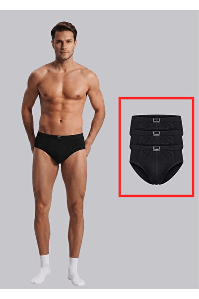 NACAR STORE Men's 3-Piece Set Lycra Combed Cotton Slip Underpants