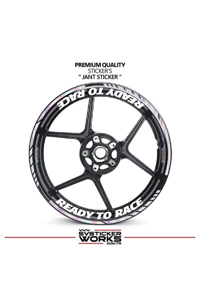 ARONA Ktm duke wheel sticker - inner & outer - ready to race text design