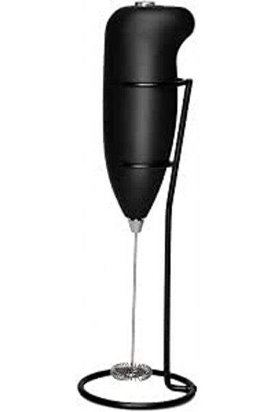 SA106 Gripit Everyday Handheld Electric Milk Frother with Holding Stand, Batt...
