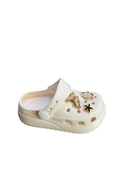 Sonimix Girl's Stoned Backless Closed-Front Eva Slippers