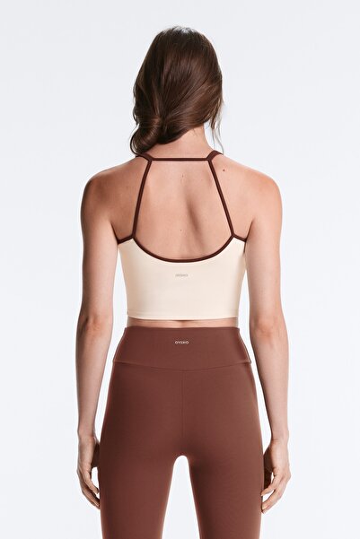Oysho Kontrast askılı Comfortlux tank top