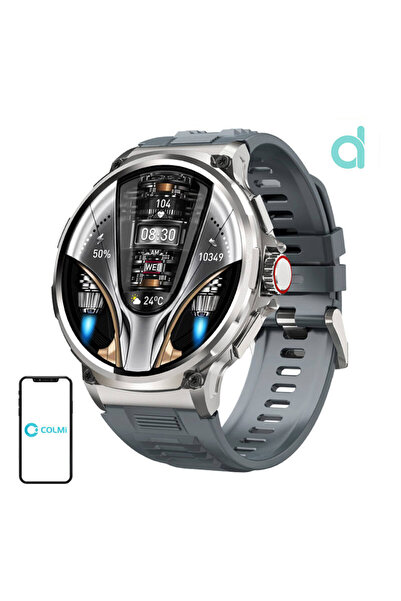 COLMI Smartwatch V69 pentru Android iOS, rezistent la apă, monitorizare activ...