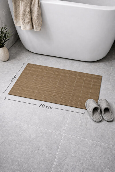 Emsay Store New Season Original Quality Bamboo Non-Slip Mat, Bathroom, Door F...
